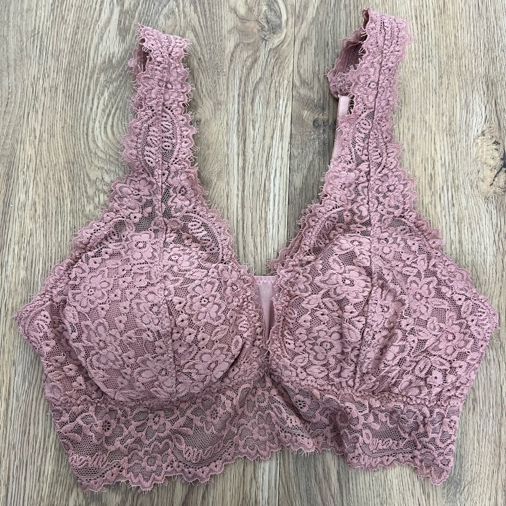 Pink Lace Aerie Bralette